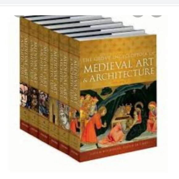 The Grove Encyclopedia of Medieval Art and Architecture 6 volume set - Picture 1 of 3